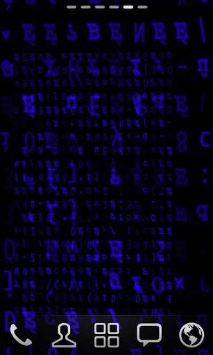 3D Matrix2 Live wallpaper screenshot 2
