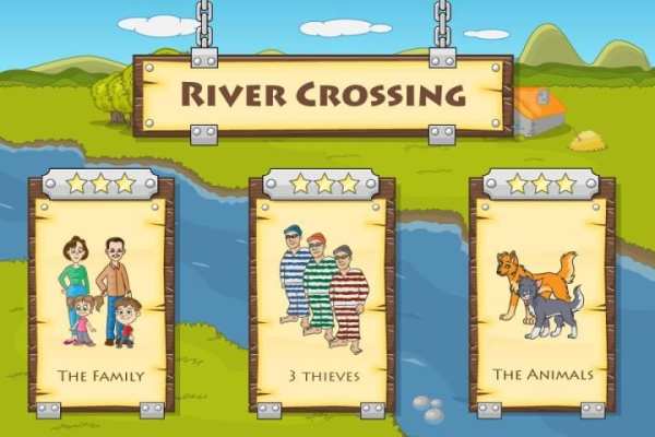 River Crossing : Logic Puzzles 4 تصوير الشاشة