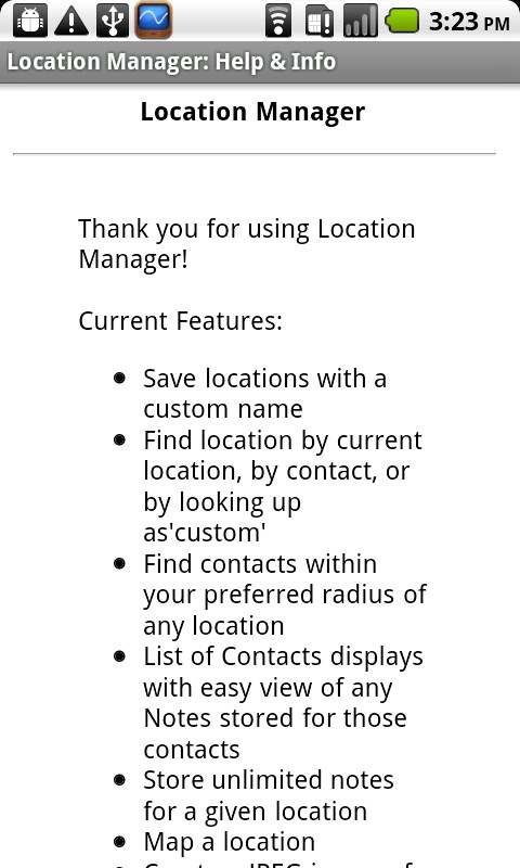 Location Manager Trial screenshot 4