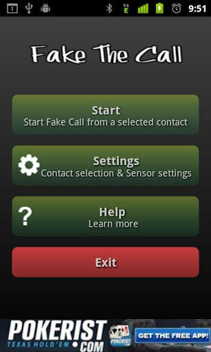 Fake the Call Lite screenshot 1