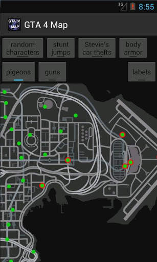 Objects map for gta 4 screenshot 2