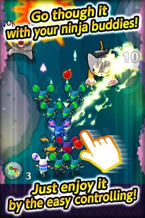 LINE Ninja Strikers screenshot 4