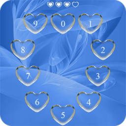 प्यार कीपैड लॉक स्क्रीन आइकन