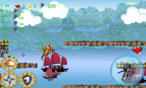 Ninja Run Online screenshot 4