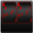 FlipClock RedRUM Widget 4x2 icon