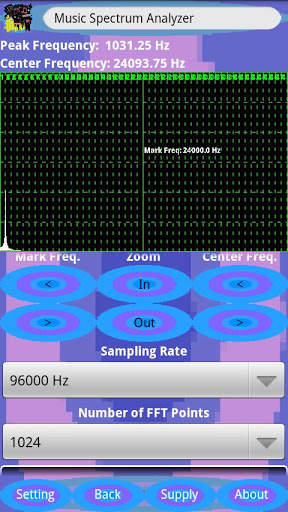 Music Spectrum Analyzer screenshot 2