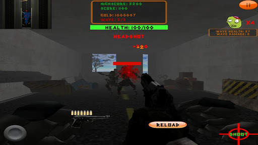 Zombie Defense 3D Free screenshot 1