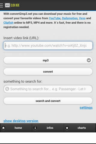 (Youtube)Easy Video Converter screenshot 1
