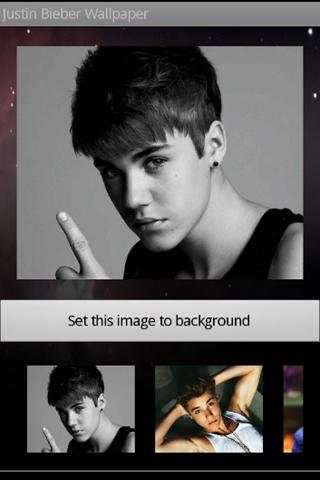 Justin Bieber Wallpapers HD screenshot 1