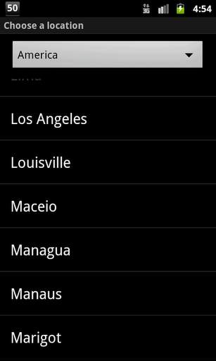 World Clock screenshot 2
