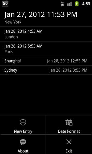 World Clock screenshot 1