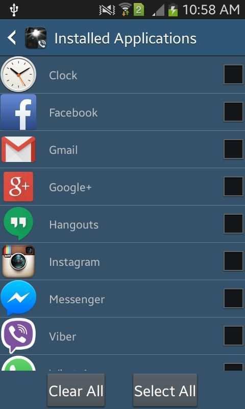 Call Flash Light App स्क्रीनशॉट 3