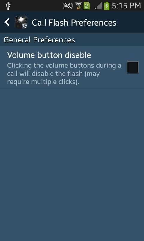 Call Flash Light App स्क्रीनशॉट 2