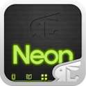 NeonBlack RabbitLauncher Theme on 9Apps