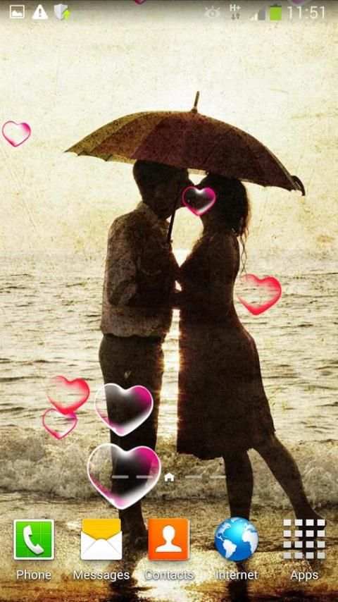 Romantic Live Wallpaper screenshot 6