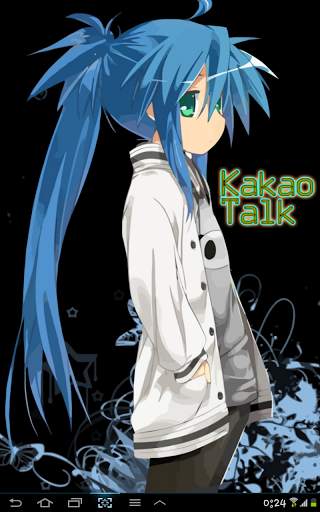 Kakao Talk Lucky Star HD Theme screenshot 1