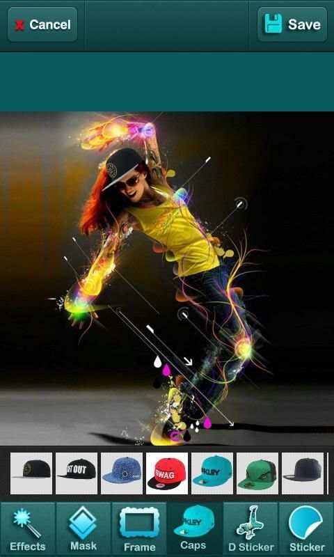 Photo Editor for Dancer स्क्रीनशॉट 6