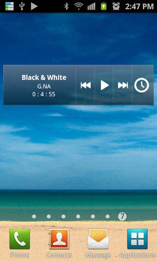 Music Timer Widget(Music off) 2 تصوير الشاشة