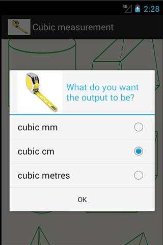 Cubic Measurement screenshot 3
