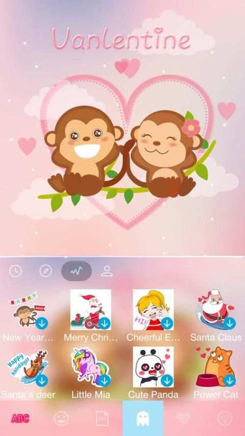 Valentine Theme for iKeyboard screenshot 4