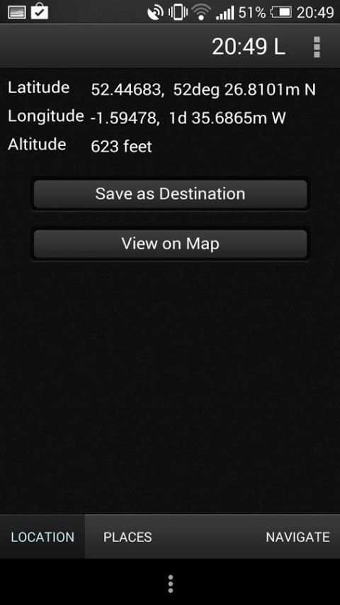 GPS Navigaton Speedometer TAN screenshot 2