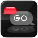 Red Cool iPhone Theme 4 GO SMS 1