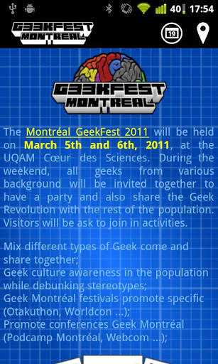 GeekFest Browser screenshot 1