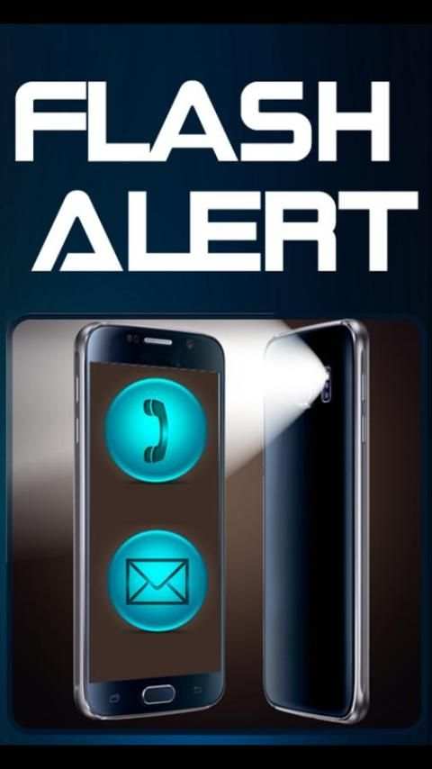 Flashlight Alerts on Call, SMS 1 تصوير الشاشة