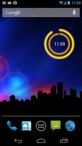 Circle Clock Widget screenshot 4