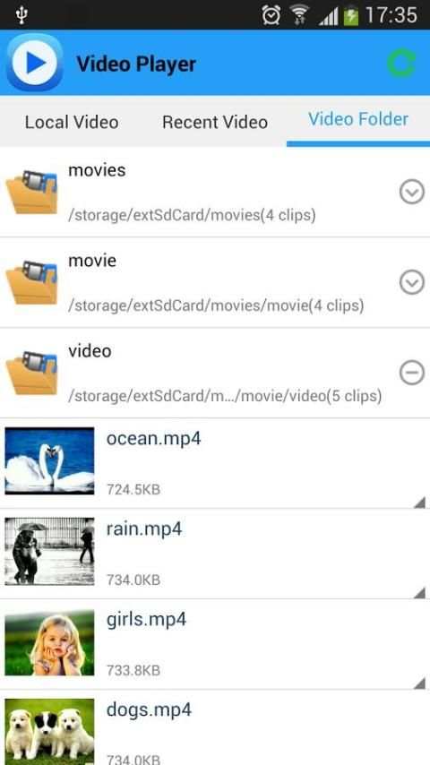 HD Video Player cho Android screenshot 3