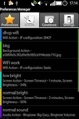 Preferences Manager (LITE) screenshot 2