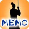 SAMURAI NINJA Memo Pad Widget icon