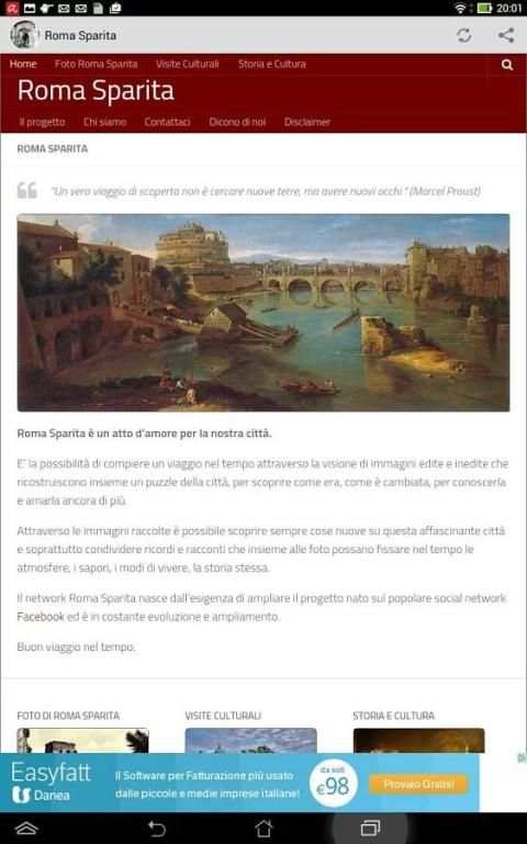 Roma Sparita Mobile screenshot 11