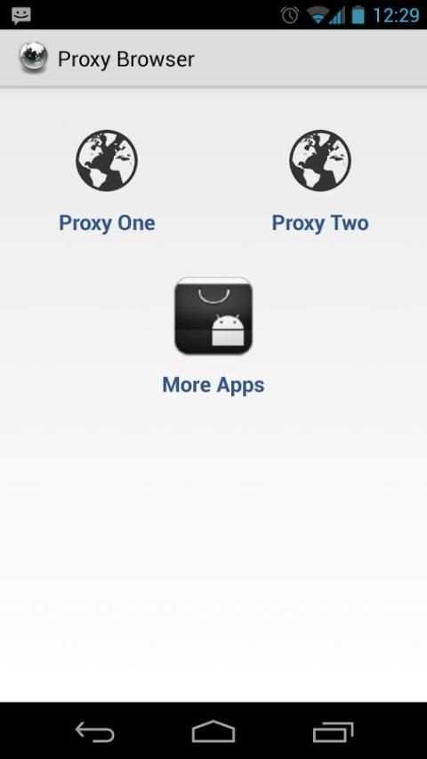 Proxy Browser For Android screenshot 4