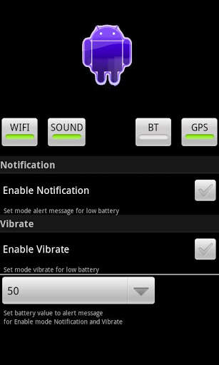 Battery Widget Android 2 تصوير الشاشة