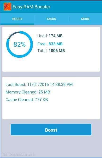 Ram Booster Clean скриншот 5