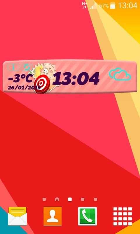 Anak Babi Cuaca Jam Aplikasi screenshot 4