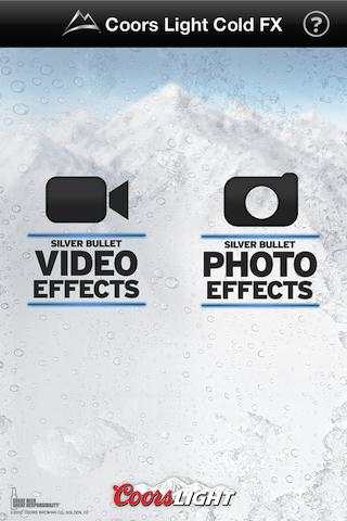 Coors Light Cold FX screenshot 1