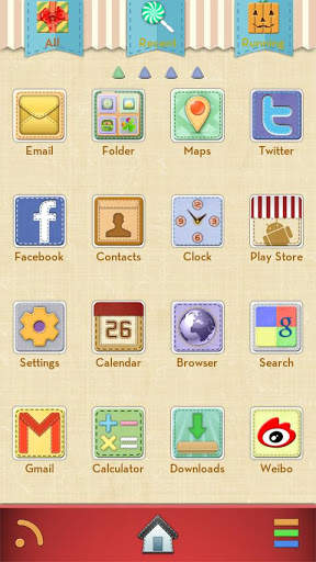 Gift_GO Launxher Theme_Premium screenshot 2