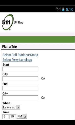 511 Mobile Launcher screenshot 3