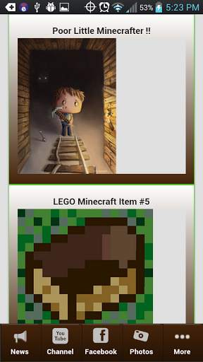 Minecraft Xbox 360 Game App скриншот 2
