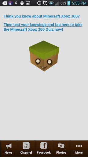 Minecraft Xbox 360 Game App скриншот 3