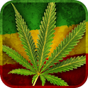 Marijuana Leaf HD Battery icon
