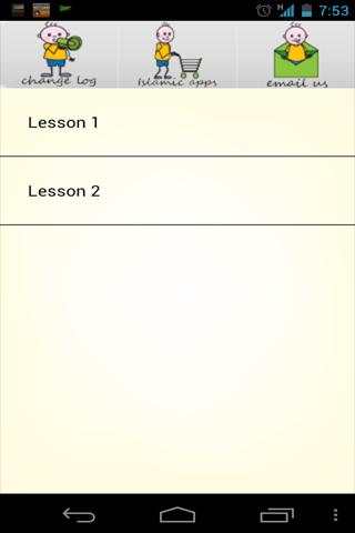 Qaidah Lite Arabic Alphabets screenshot 1