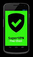 SuperVPN Free Client 2 تصوير الشاشة