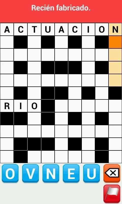 Crosswords spanish screenshot 6