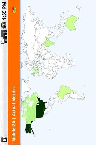 Mobile GA for Android screenshot 1