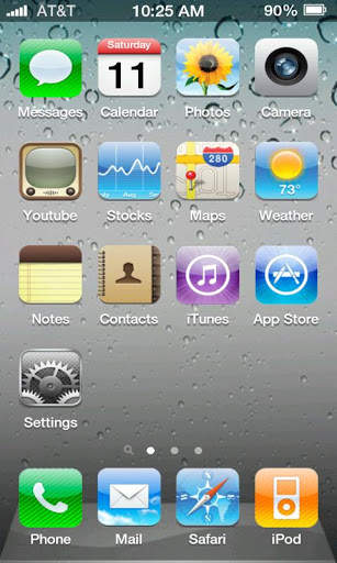 iPhone 4S Screen screenshot 1