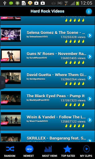 Hard Rock Player screenshot 1