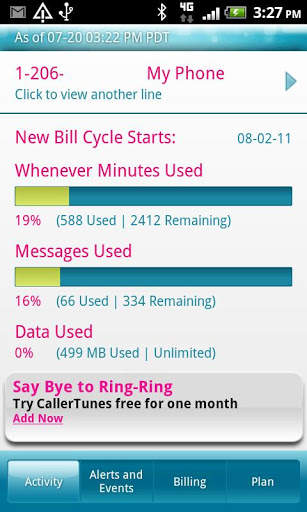 T-Mobile My Account screenshot 1
